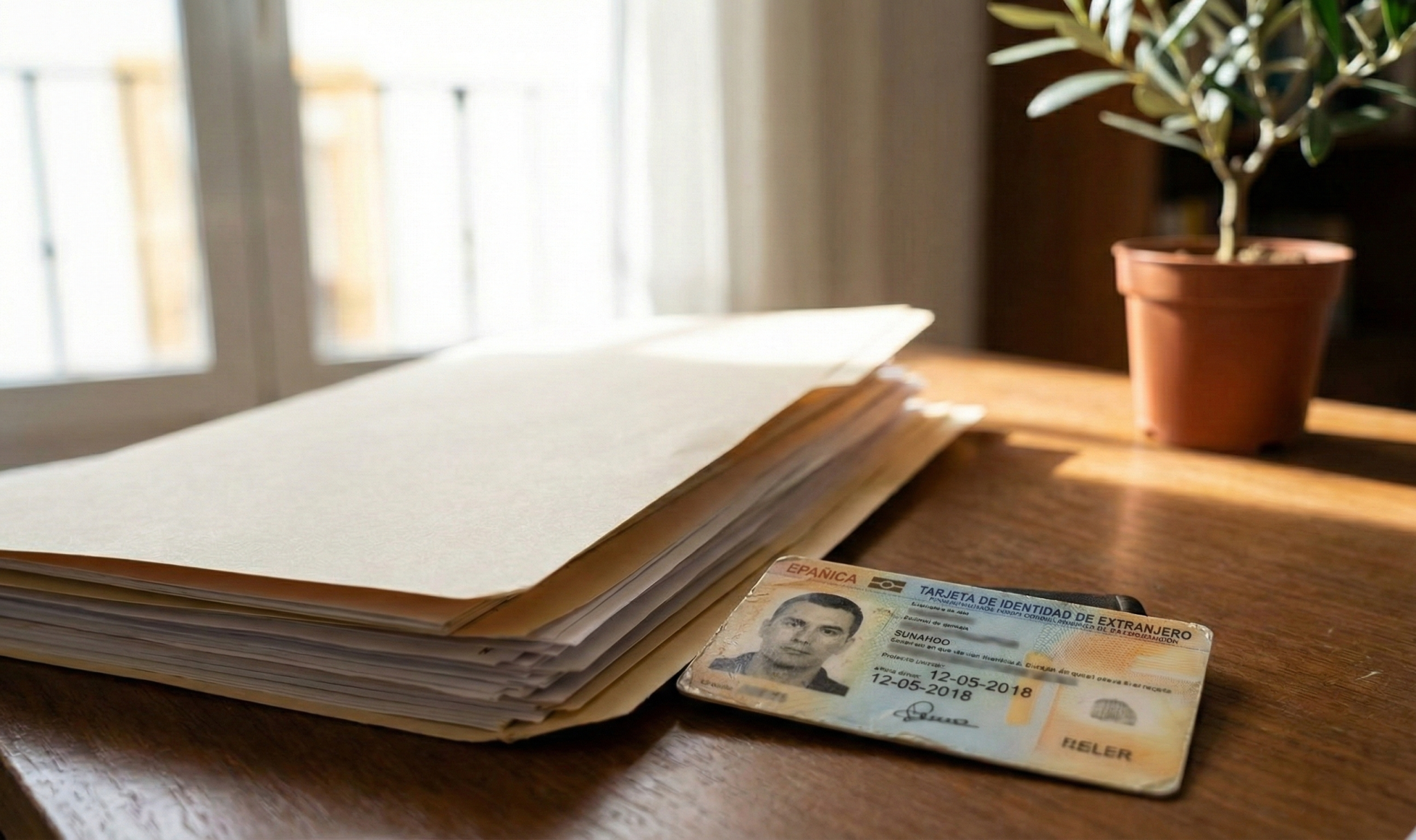 Revisión de tarjeta de residencia caducada para recuperación de larga duración