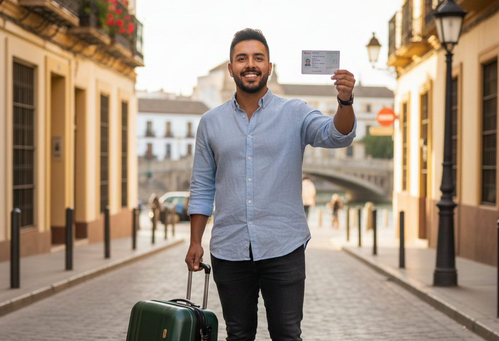 Llegada a Sevilla con visado de recuperación y nueva tarjeta TIE