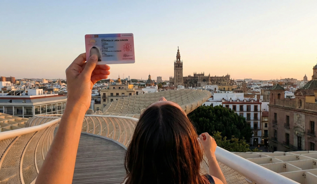 Tarjeta TIE de larga duración UE válida por 5 años en Sevilla