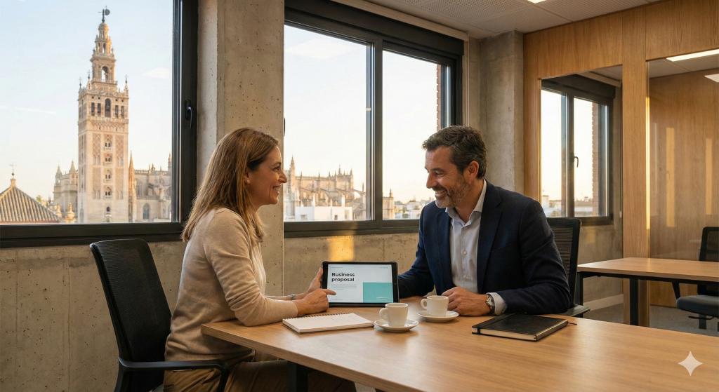 Negociación de contrato de trabajo para andorrano en empresa de Sevilla