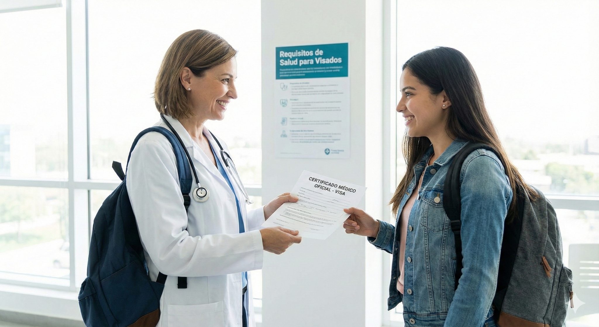 Obtención de certificado médico para visado de larga duración en España