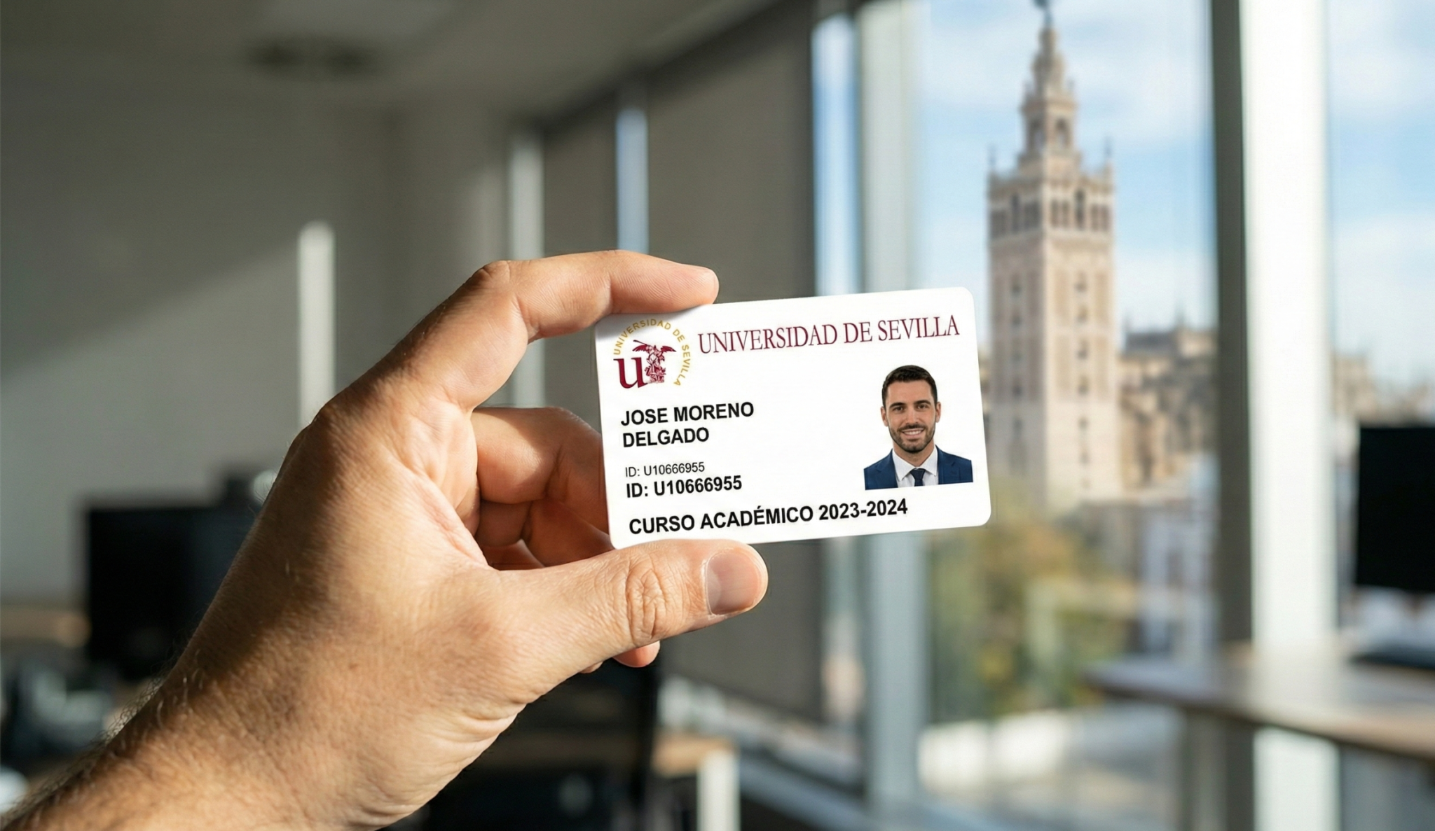 Estudiante con autorizacion de estancia por estudios en universidad de sevilla