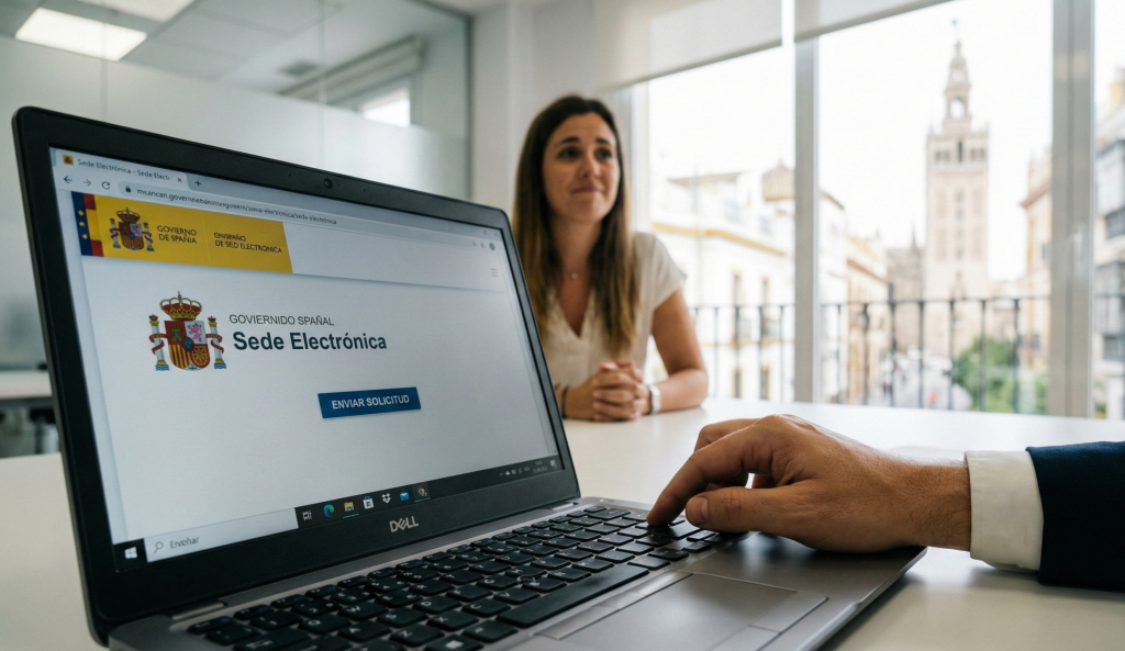 Presentación telemática de expediente de arraigo social por abogado experto