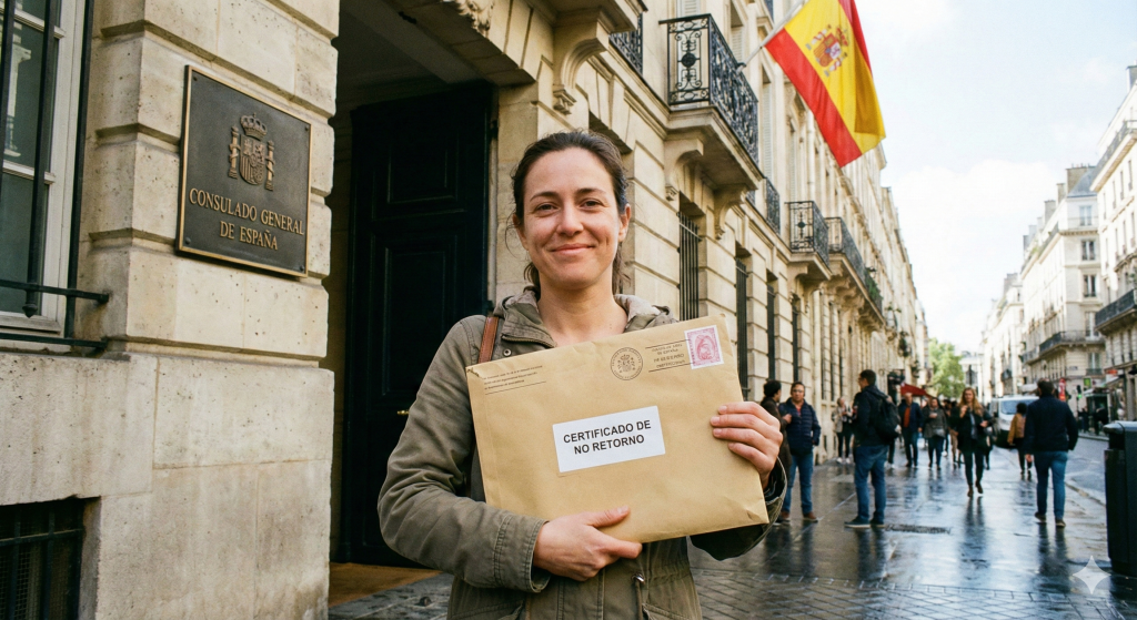 Certificado consular de cumplimiento de retorno voluntario