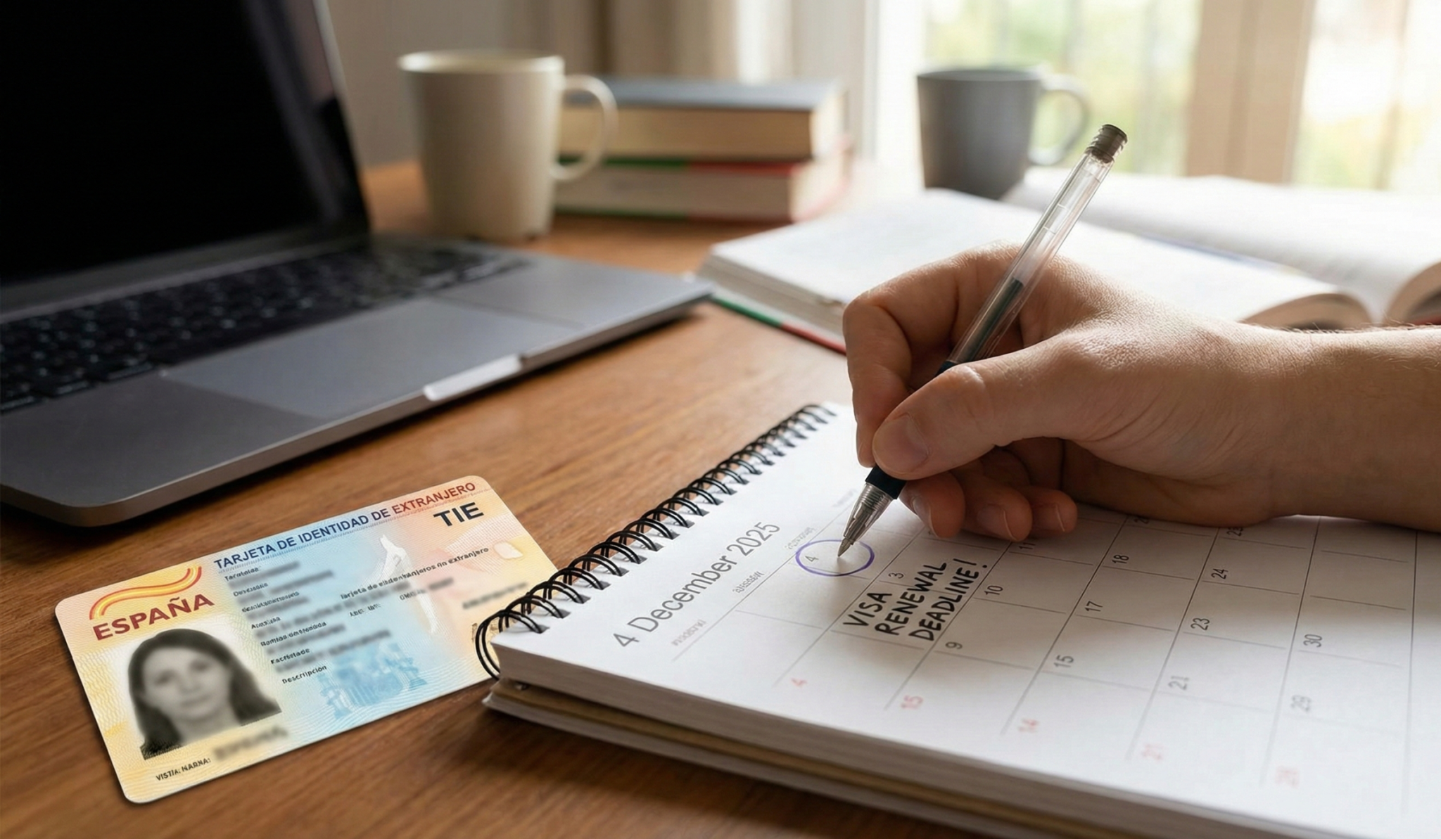 Control de plazos para solicitar residencia post estudios antes de caducidad de estancia