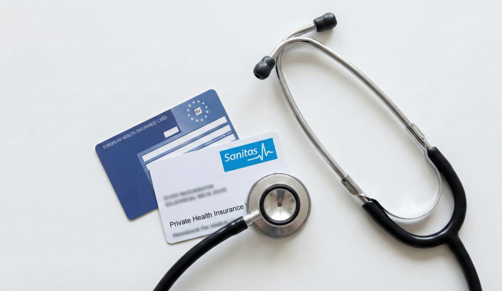 Seguro médico privado o seguridad social para residencia larga duración UE