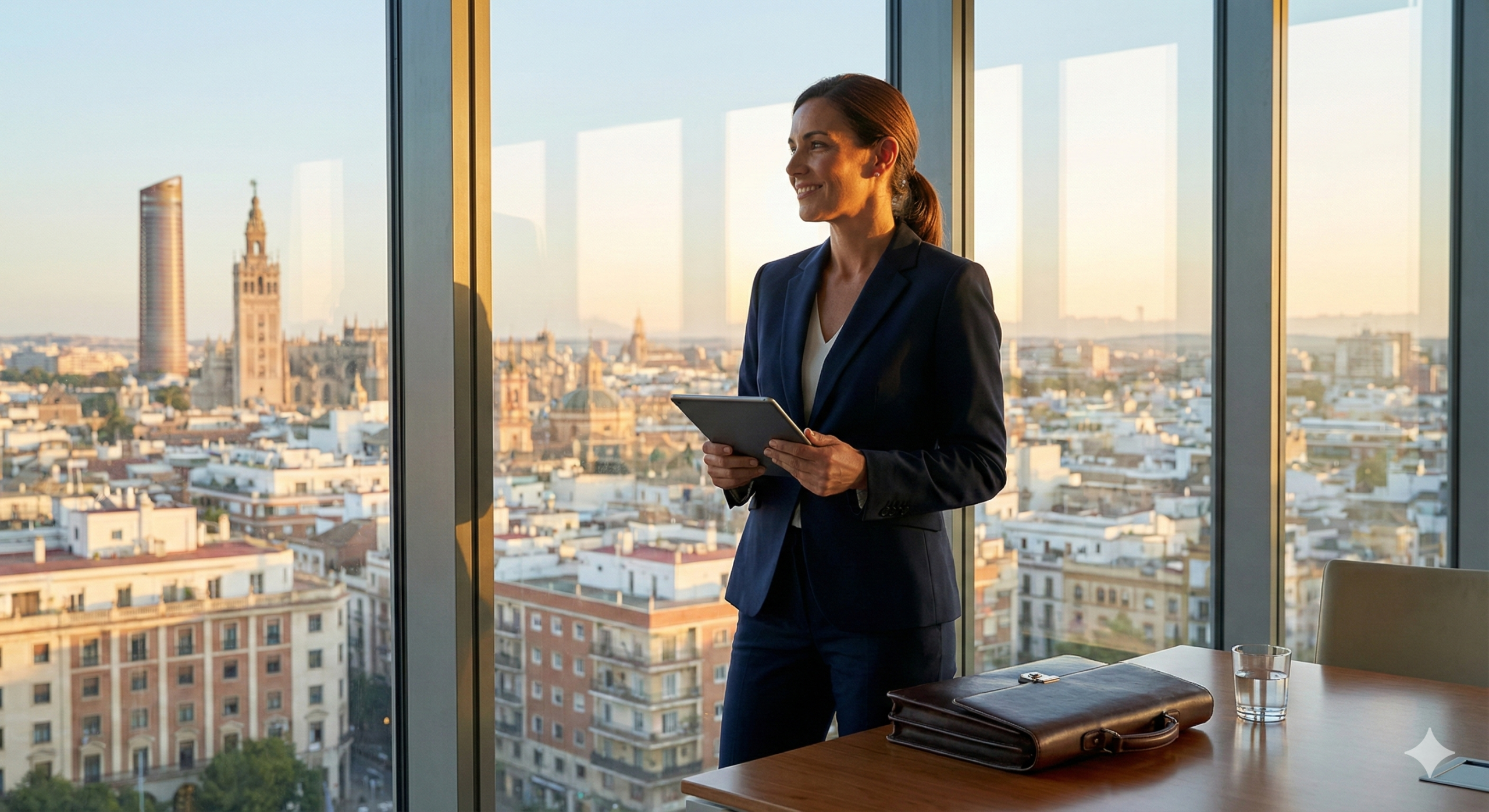 Profesional altamente cualificado en Torre Sevilla con autorización de residencia Ley de Emprendedores
