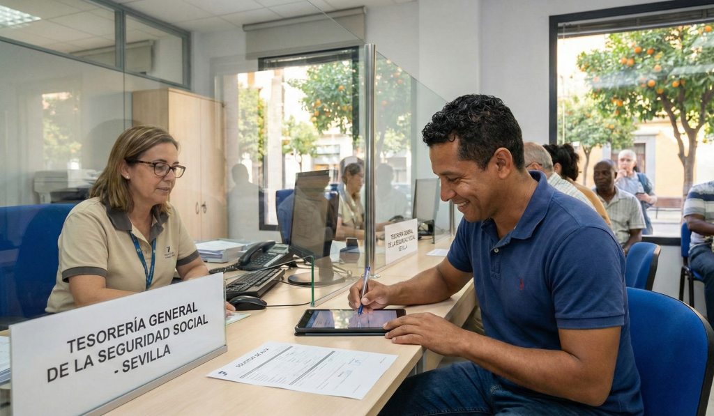 Trabajo en talleres productivos para reinserción de extranjeros en Sevilla