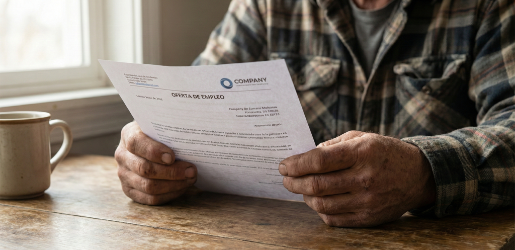 Oferta de empleo para autorización trabajo penados en Sevilla