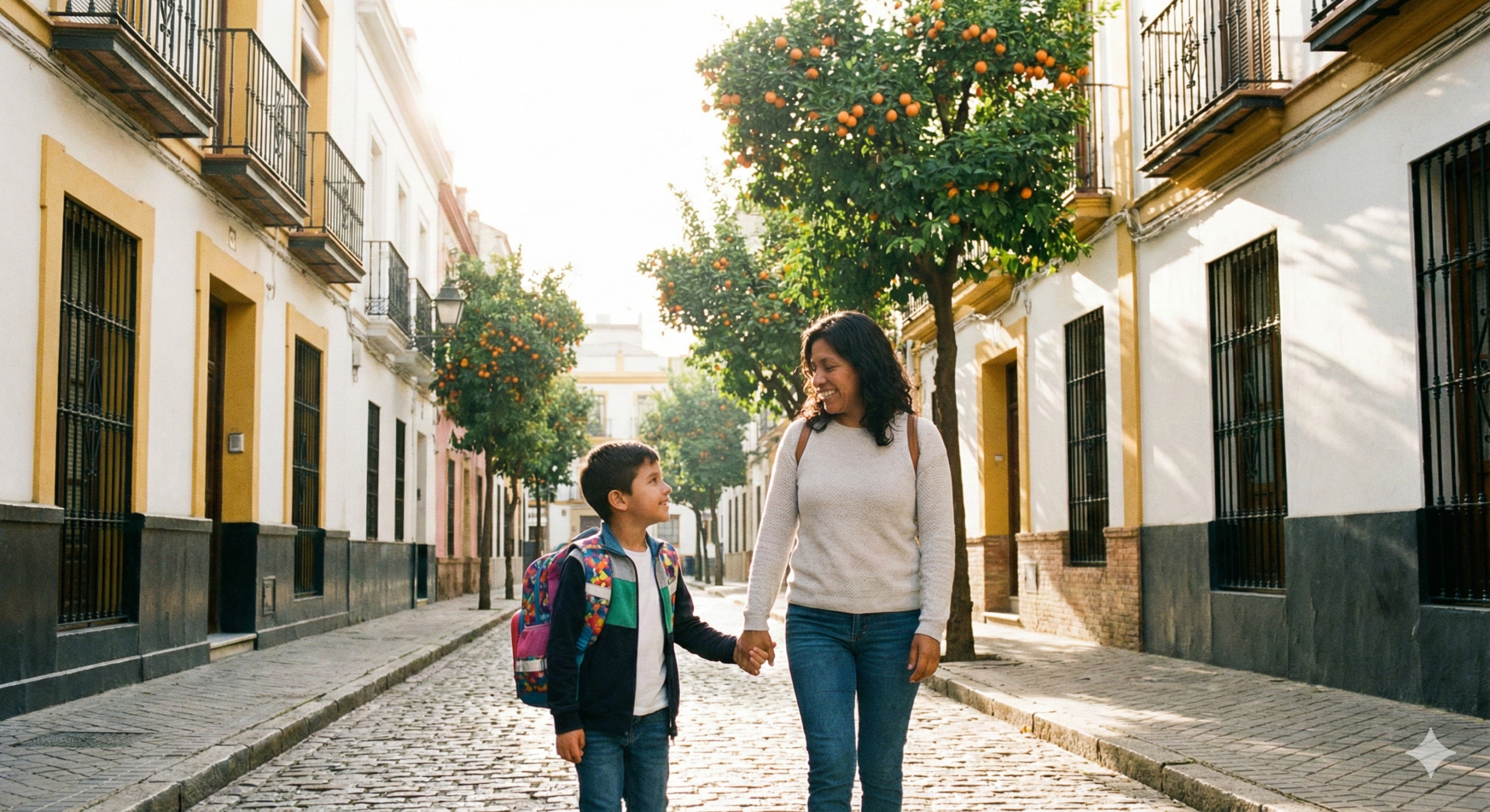 Menor extranjero escolarizado en Sevilla con permiso de residencia no nacido en España