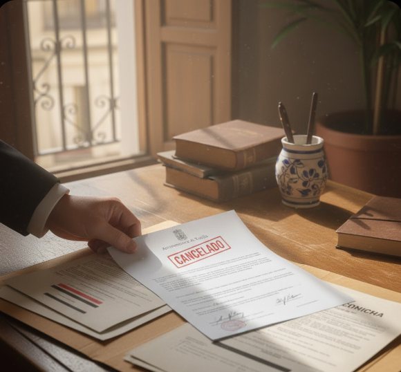 Trámite de cancelación de antecedentes penales y policiales para recuperar papeles