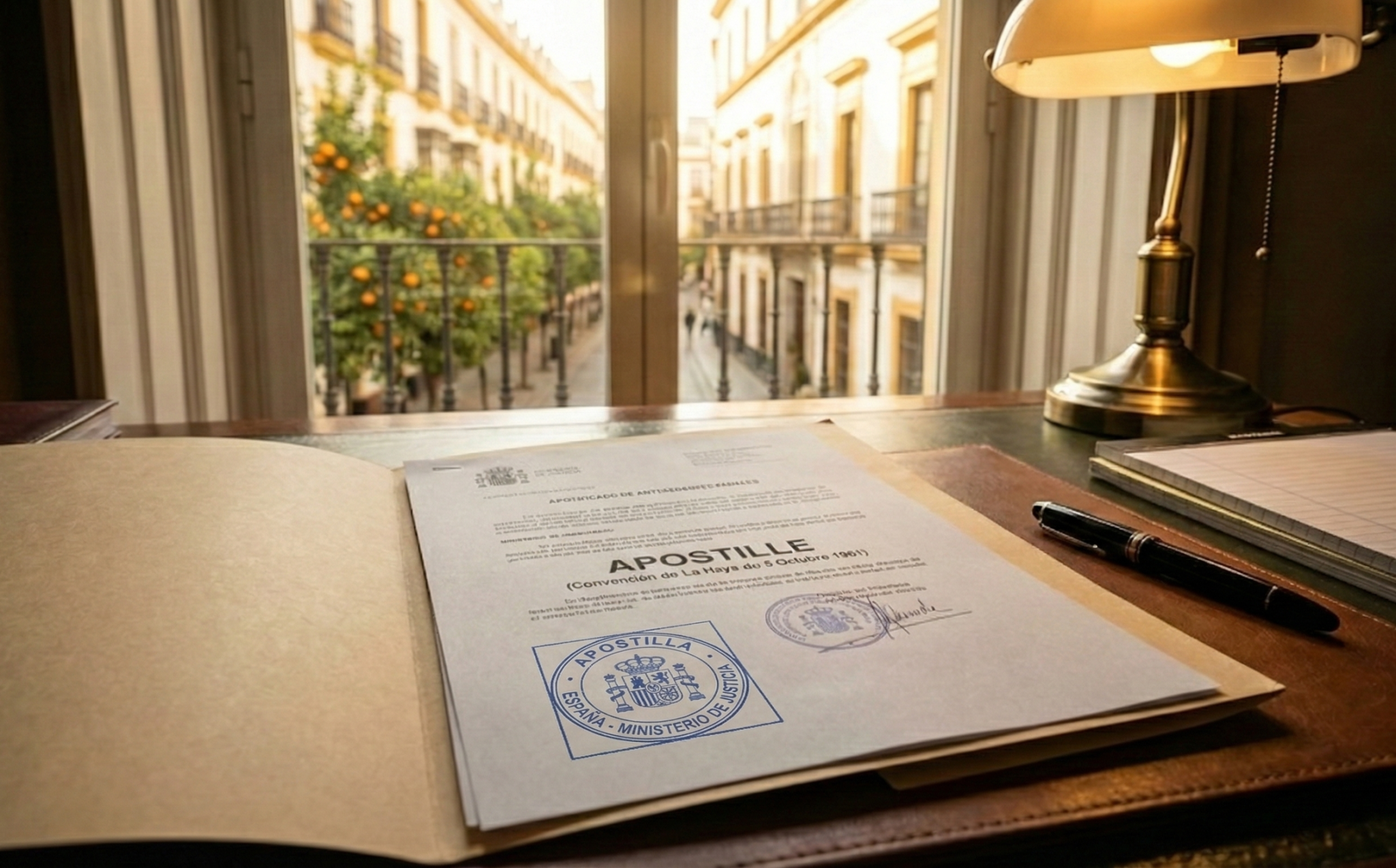 Certificado de antecedentes penales apostillado para arraigo familiar