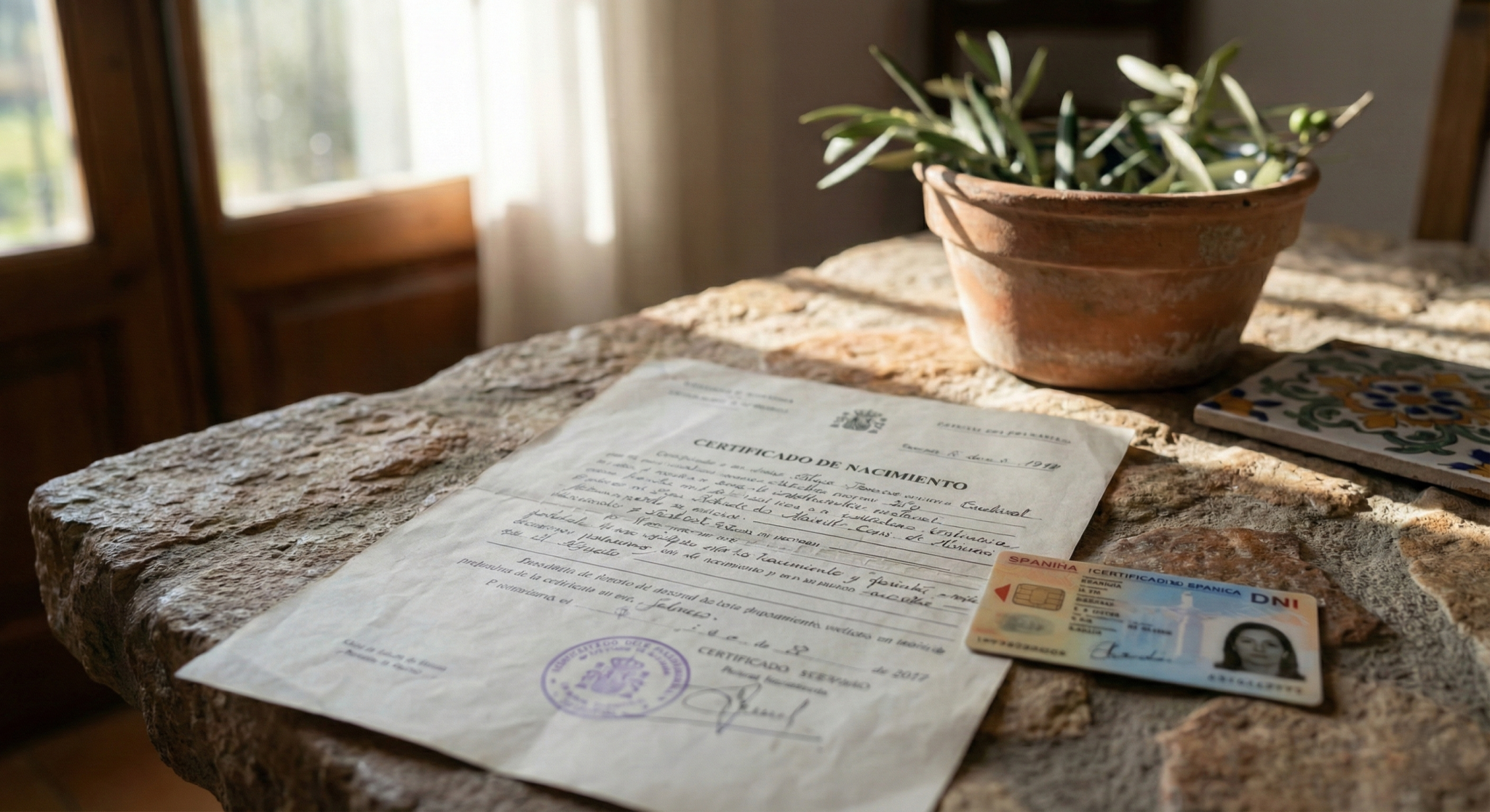 DNI español de familiar reagrupante para solicitud de arraigo