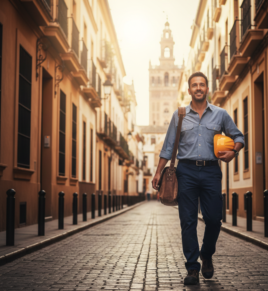 Recuperación del paciente y transición a permiso de trabajo en Sevilla