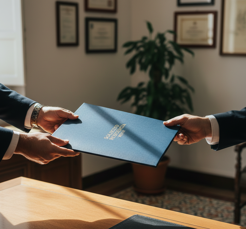 Presentación expediente residencia hijo no nacido en España