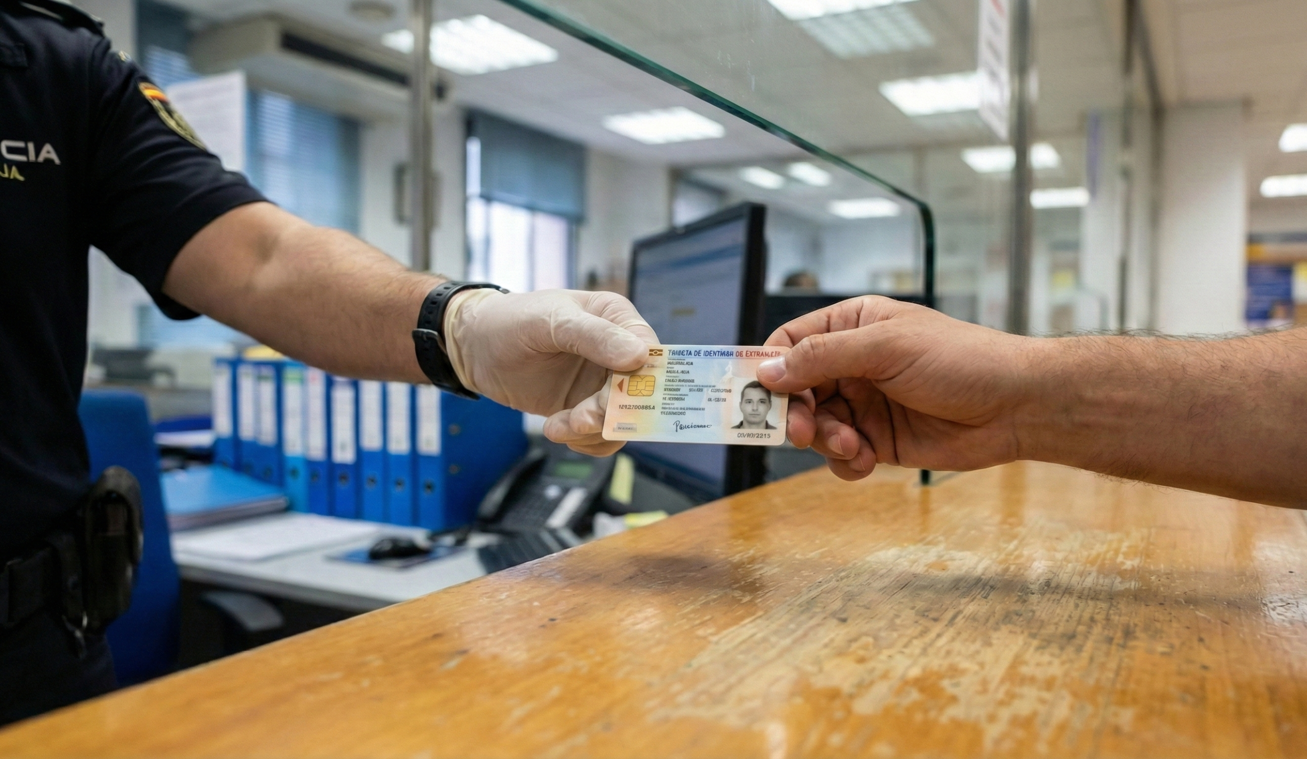 Tarjeta TIE residencia familiar ciudadano UE en comisaría